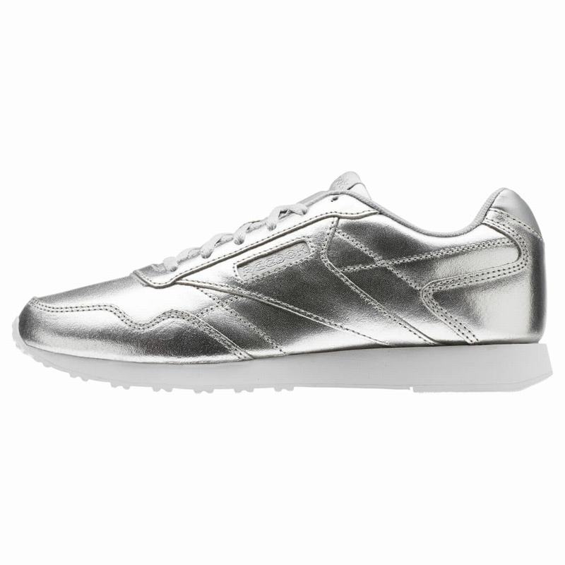 Tenisi Reebok Royal Glide Dama Argintii Metal/Albi Romania PR2730RA